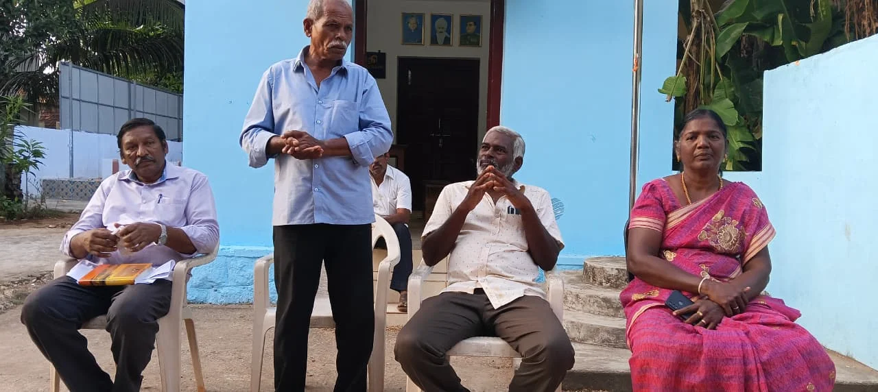 சமூக பொதுநல இயக்கமக்கள் சந்திப்பு-மேல்பாறை கிராமத்தில் நடந்தது.