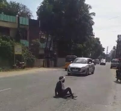 thuckalay-disabled-road-crossing-issue