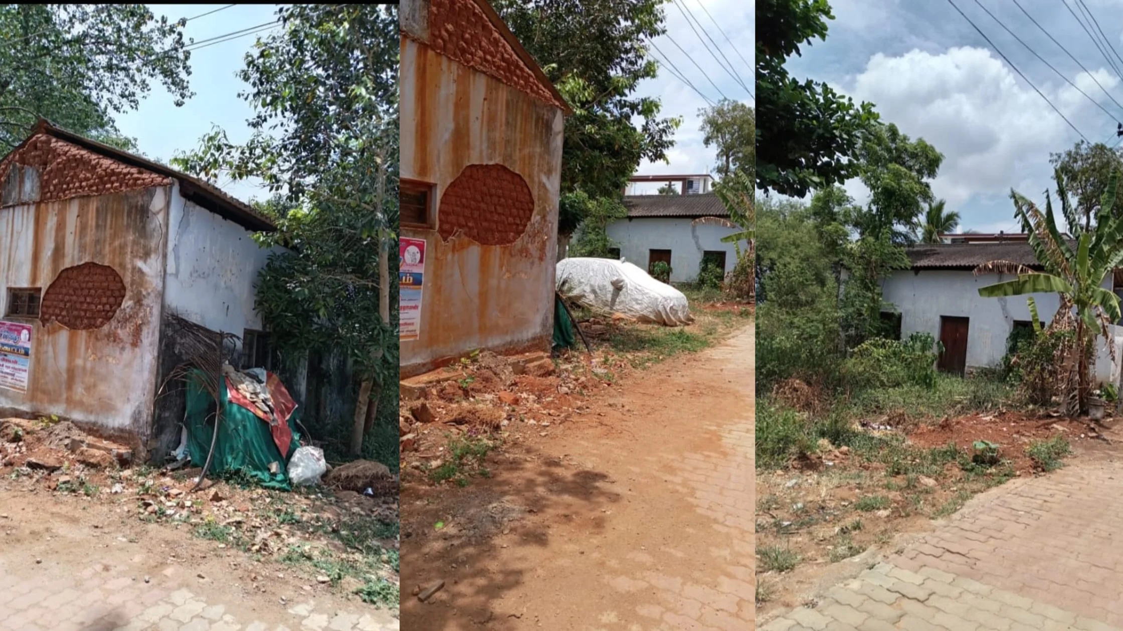 Half a century of neglect has left the Melpaarai handloom shed abandoned, with a complaint from the Social Welfare Movement.