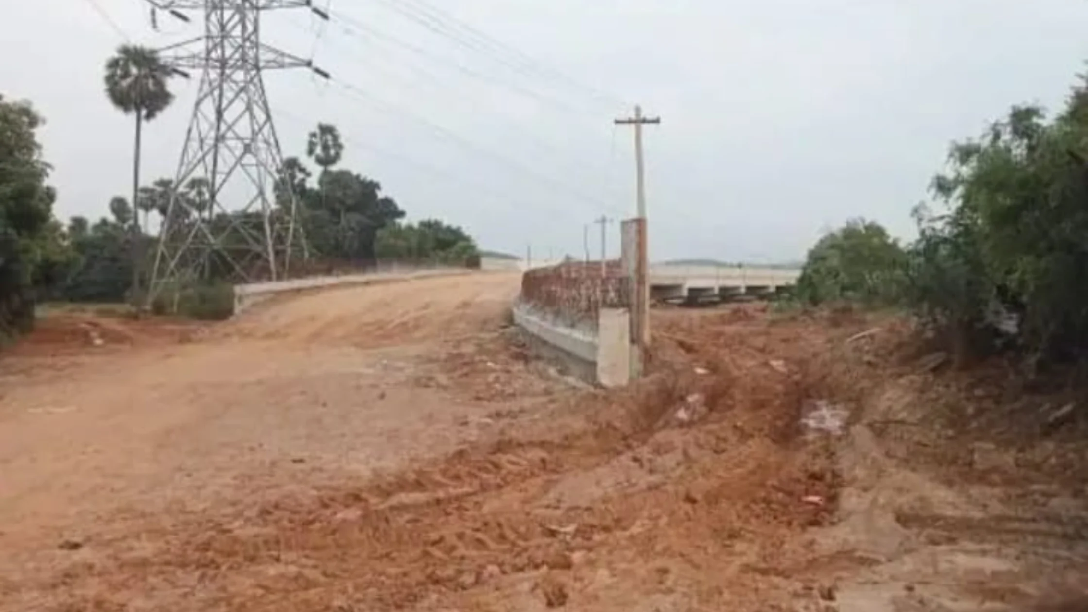 Encroachment bridge in Chengalpattu district
