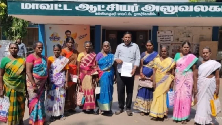 குடியிருப்பு பகுதியில் நீர்குழாய் ஆரல்வாய்மொழி பேரூராட்சி நிர்வாகம் துண்டிப்பு-கிராம மக்கள் பரிதவிப்பு-சமூக பொதுநல இயக்கம் புகார் –