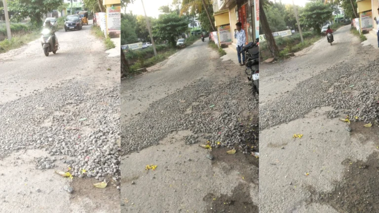 நுள்ளி விளையில் சரிசெய்யப்படாத மாற்றுப்பாதையால் பயணிகள் அவதி – சமூக பொதுநல இயக்கம் புகார்.